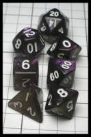 Dice : Dice - Dice Sets - QMay Purple Glitter with White Numerals - Amazon 2023